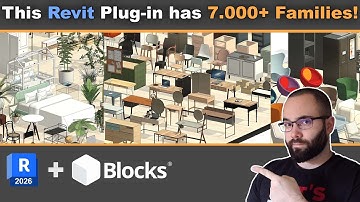 Revit Plug-in with over 7000 Families | Blocks BIM Plug-in for Revit Tutorial