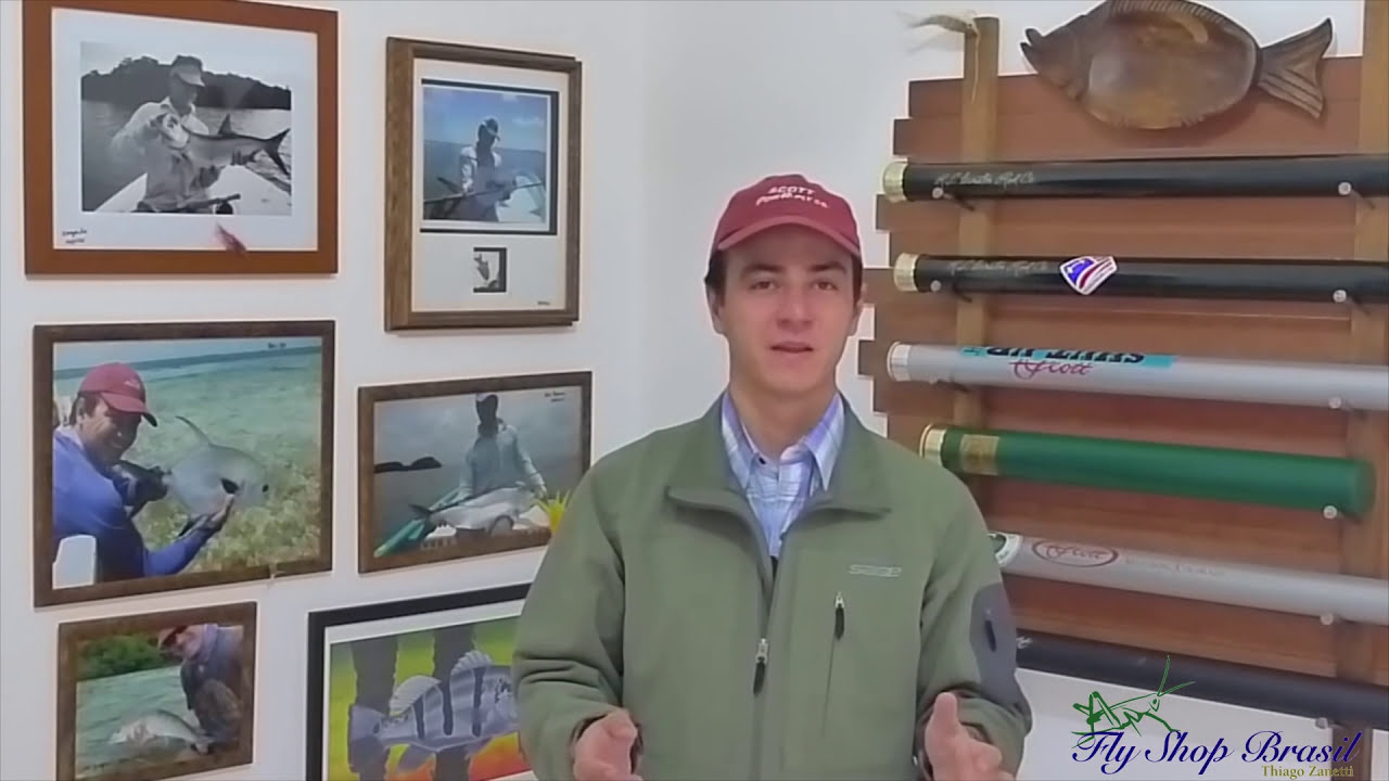 Como pescar com fly. Dicas de fly fishing com Thiago Zanetti.  Varas de fly fishing. Linha de fly.