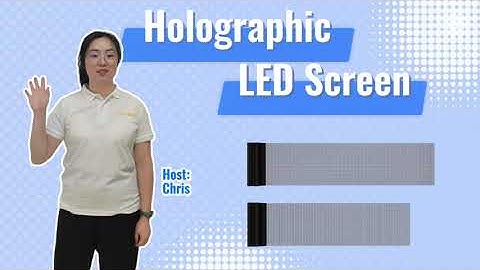 Transparent Holographic LED Screen | Future Visuals You Must See!