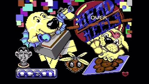 Head Over Heels C64 Played Badly (Un-Emulated & Including Loader)