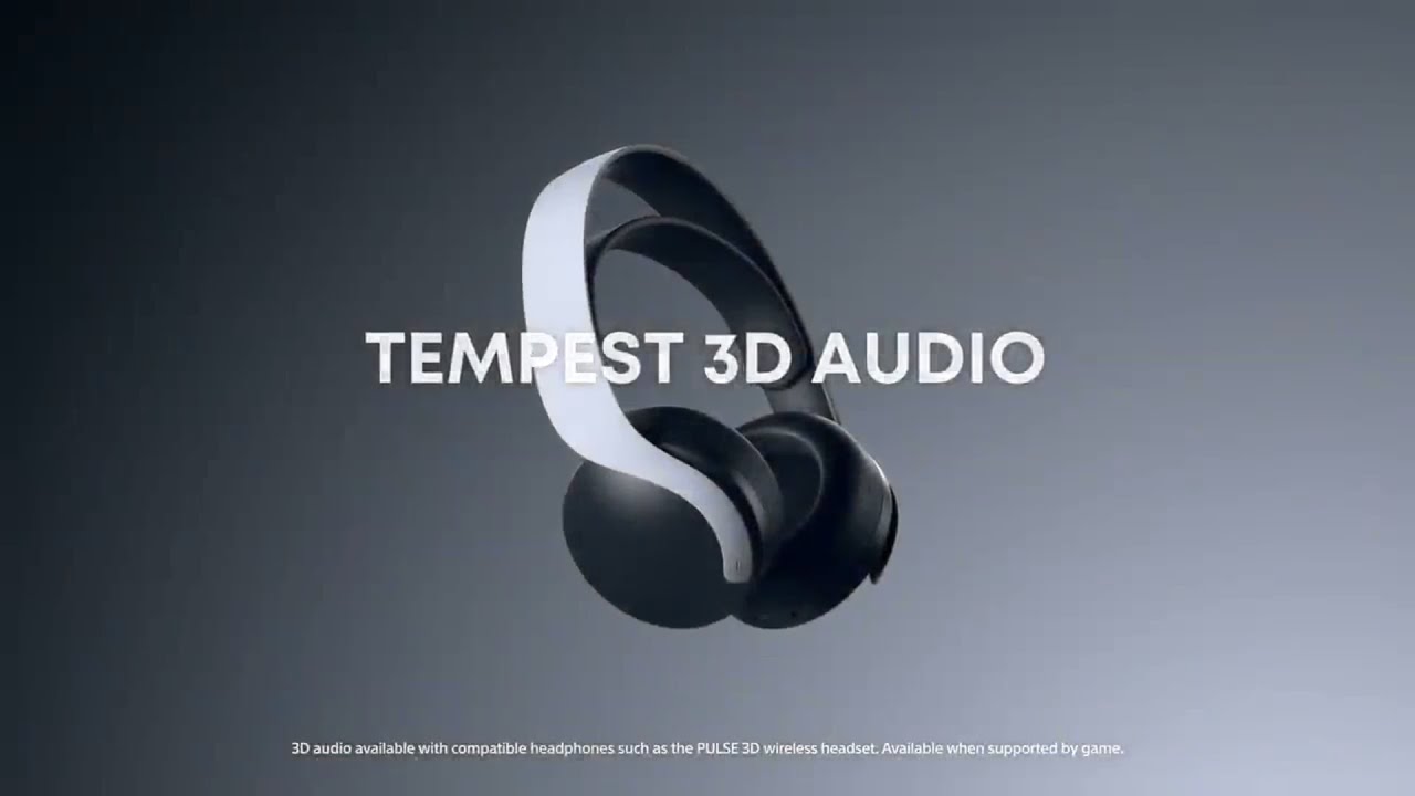 PS5 Games - 3D Audio - Headset