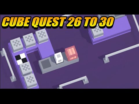 Fancade Cube Quest Level 26 To 30 Gameplay Walkthrough || Puzzle Game Free