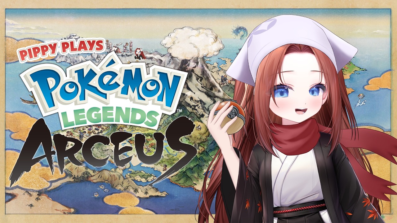 Guerilla Stream! side stuff and pokedex filling! Pippy Plays - Pokemon Legends: Arceus (Part 4)