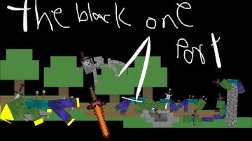 The BLACK one part 1 | Errornaruto12 | Minecraft animation sticknodes