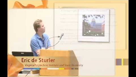 Improving the Scaling of QMC Calculations (Eric de Sturler, VaTech)