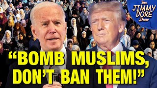 DESPERATE Biden Tries Fear-Mongering About Trump’s Muslim Ban & Fails!
