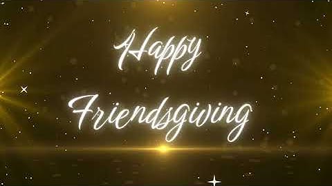 Friendsgiving Party Backdrop 🍁 | 2 Hours of Fun Music Video Banner