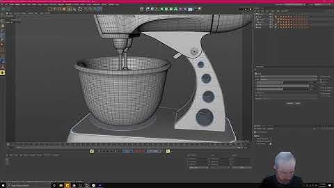 ART 185: UV unwrapping the Mixer in Cinema 4D