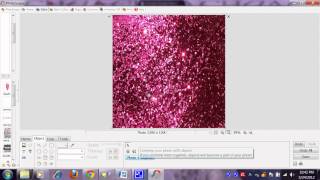 How to make glitter text using Photoscape