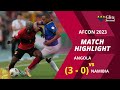 AFCON 2023: Angola Vs Namibia (3 - 0) 27th January 2024