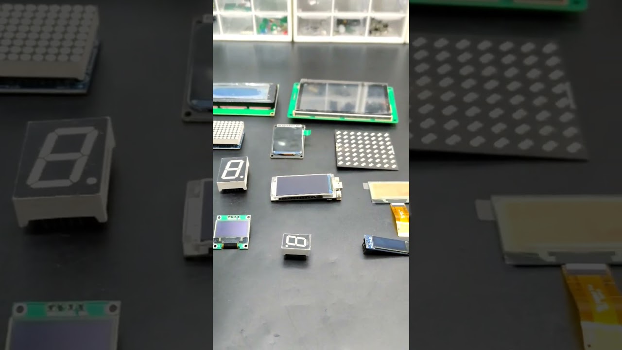 Lots of Displays for electronics projects