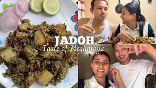 Cooking JaDoh : Meghalaya’s Signature Dish | Taste of NE episode - 1 | Sumi\u0026Suvi☁️