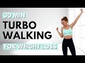 🔥30 Min TURBO WALKING for WEIGHT LOSS🔥ALL STANDING🔥NO JUMPING🔥KNEE FRIENDLY🔥FULL BODY BURN🔥