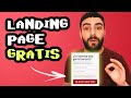 Cómo Crear una Landing Page GRATIS (rápido)