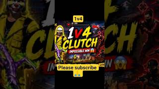 #freefire # #1 v 4 #virel #trending reels #short videos #evo m1014 gameplay # impossible 🔥