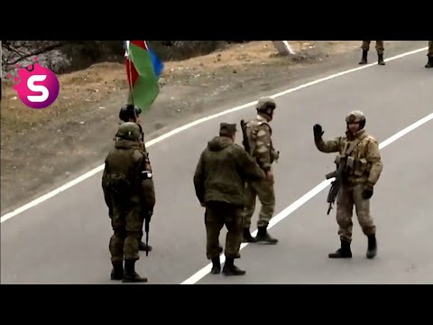 Azərbaycan Əsgərlərinin Rusiya Sülhməramlıları İlə Görüşü | Status Ucun Video | Esger Statuslari