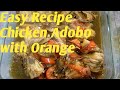 Chicken Adobo with Orange