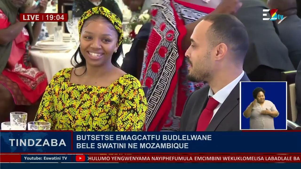 His Majesty King Mswati III at a State Banquet in the Republic of Mozambique