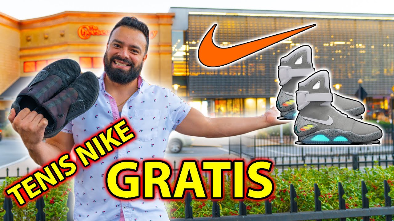 TENIS NIKE GRATIS HACK VERDAD O MENTIRA - YouTube