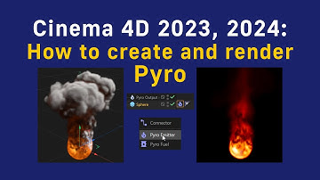How to create and render Pyro in Cinema 4D