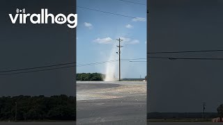 Biggest Dust Devil I’ve Ever Seen || ViralHog