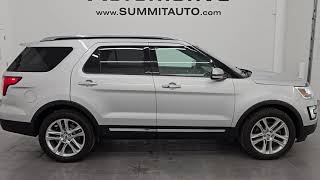 2017 FORD EXPLORER LIMITED 4X4 FULLY LOADED INGOT SILVER 4K WALKAROUND 23J473A SOLD!