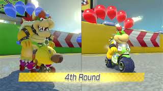 Mario Kart 8 Bowser VS Bowser Jr