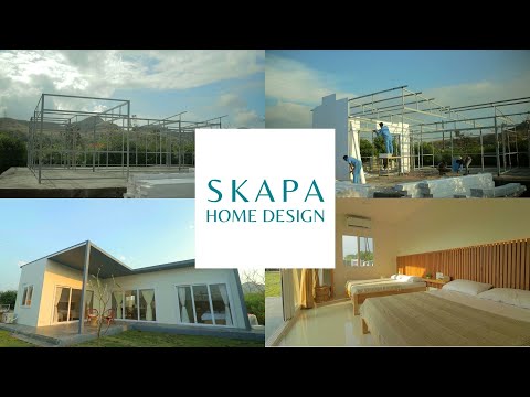 Building a Dream Holiday Home using Prefab UPVC in just 40 Days! | Skapa Home Design | Ep
