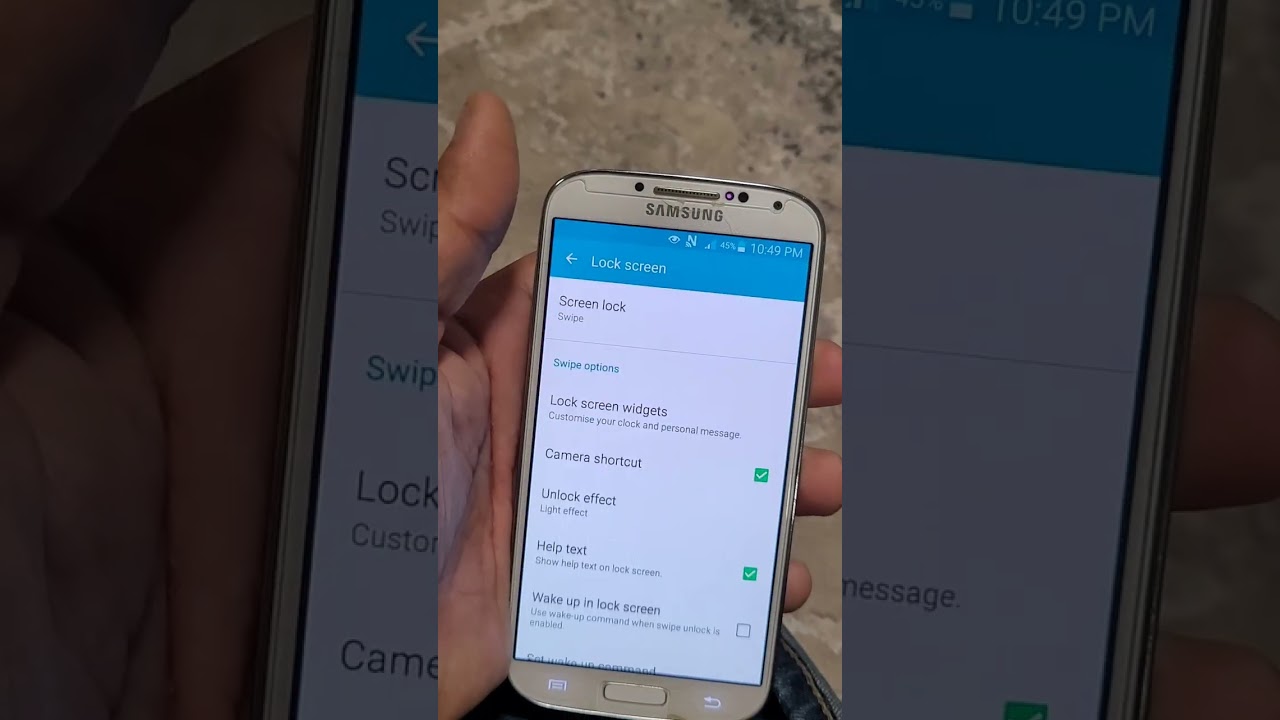 Samsung Galaxy S4 Lensflare Lock and Unlock sounds