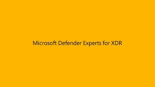 Jumpstart your SOC with Microsoft Defender Experts for XDR | OD04