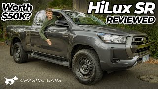 Toyota HiLux SR 2021 review | would you pay $50,000 for a HiLux Extra Cab | Chasing Cars