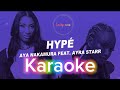 Karaoke Aya Nakamura & Ayra Starr - Hypé (Paroles Officiel / Official Lyrics