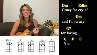 Crazy - Patsy Cline Ukulele Tutorial