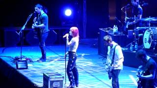 Paramore - The Only Exception Live LG Arena, Birmingham 2010