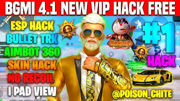 BGMI HACK MOD APK 4.1 FREE | BGMI ESP HACK KAISE KARE | BGMI NEW HACK TODAY | HOW TO HACK BGMI 4.1