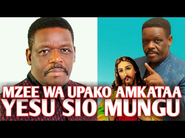 MZEE WA UPAKO GUMZO AMKATAA YESU KRISTO ASEMA SIO MUNGU | JUMAPILI SIO SIKU YA KUABUDU class=