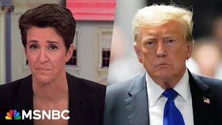 Rachel Maddow on the nitty gritty of the next steps in sentencing Donald Trump Resimi