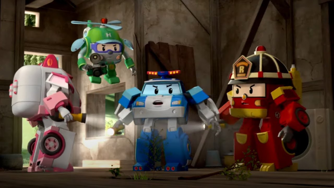 НАША СЕКРЕТНАЯ БАЗА - Робокар Поли 2й сезон 6-10 серии