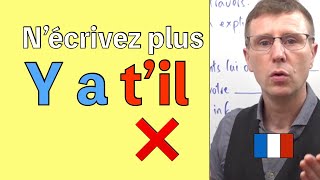 How to write "va t'en? Easy French lesson on the euphonic T