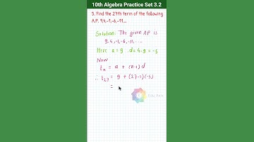 Class 10 Algebra Practice Set 3.2 Question 5 | Maharashtra Board