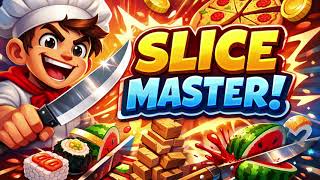 Slice Master Game 🔪 | Satisfying Cuts & Crazy Levels! screenshot 1