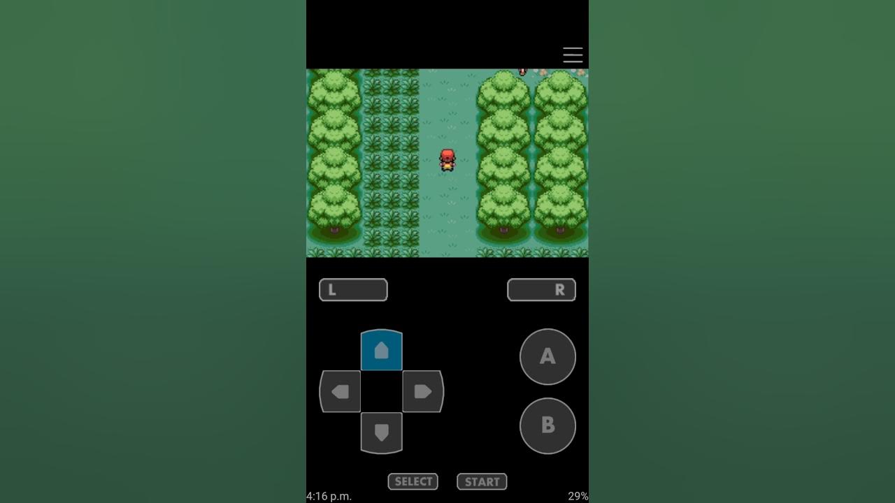 John GBA Lite GBA emulator ( pokemon) Android Game Game Rock YouTube