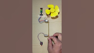 How to Power Traffic Light & DC Fan Motor With Smallest Dynamo Generator _ DC Motor #dcmotor #shorts