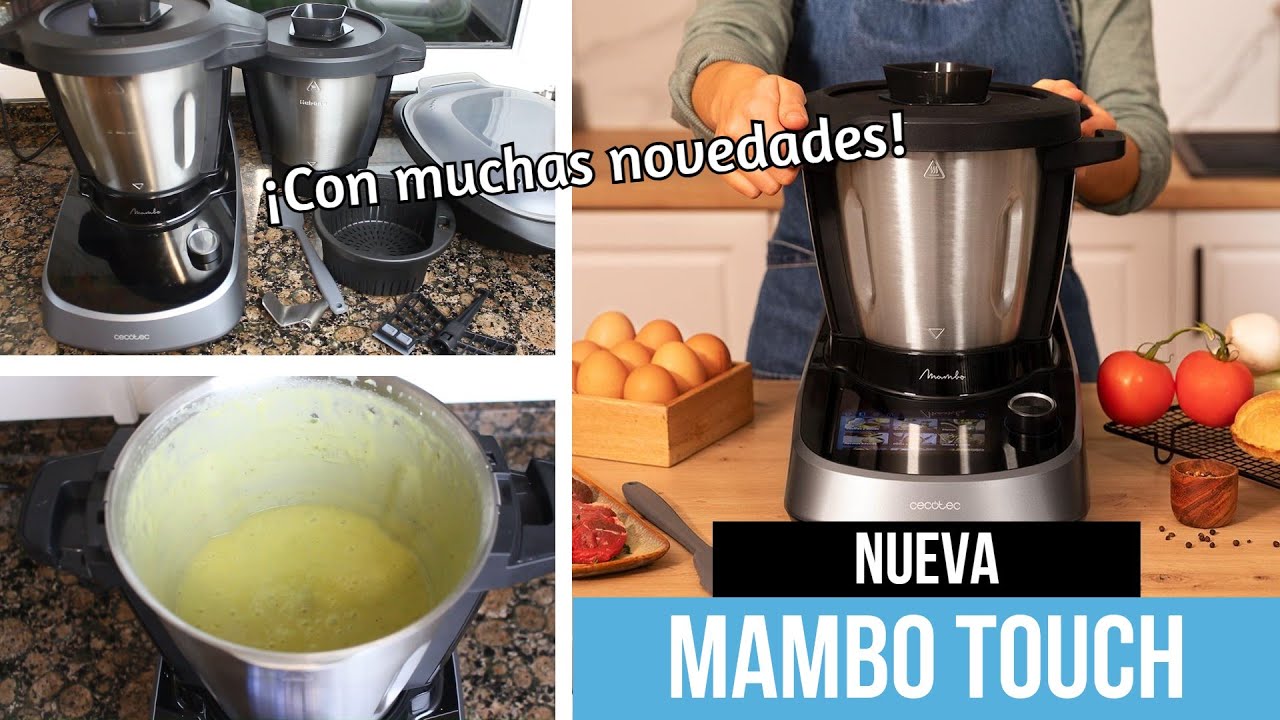 Robot de cocina - Cecotec Mambo Touch, 1600W