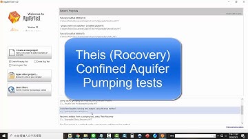 04 take a look Example Theis Recovery