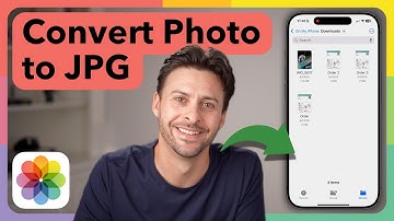 Hoe je een iPhone-foto naar JPG converteert