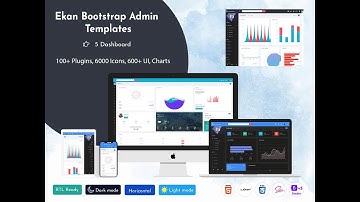 Best Admin Panel Bootstrap 5 Admin Dashboard with Admin Dashboard UI Kit – Ekan