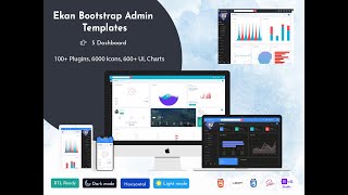 Best Admin Panel Bootstrap 5 Admin Dashboard with Admin Dashboard UI Kit – Ekan