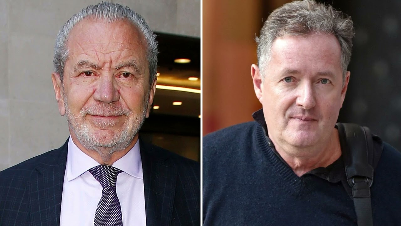 Piers Morgan mocks Lord Alan Sugar's age in ongoing feud