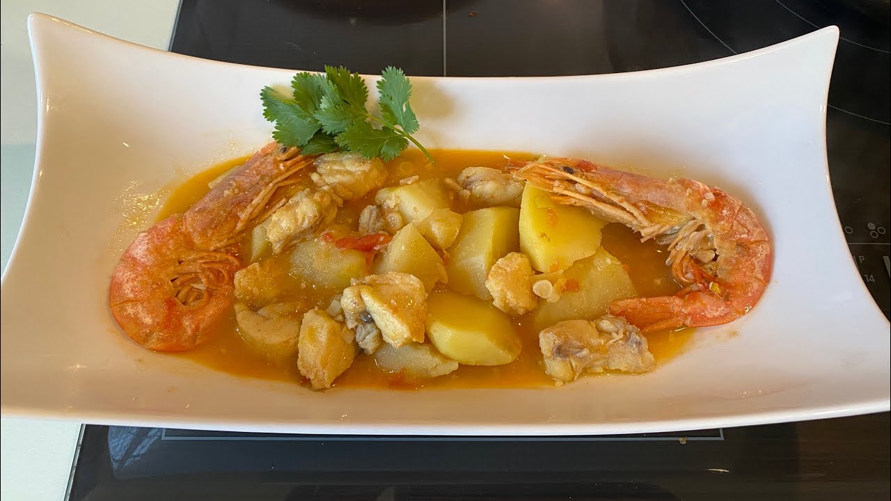 caldereta de rape  suquet de rape